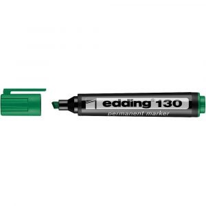 Marcador Edding permanente verde 130
