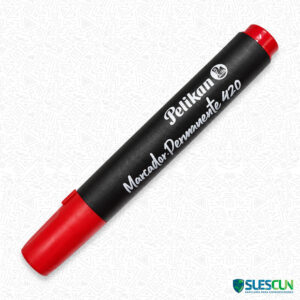 Marcador Permanente Pelikan Rojo