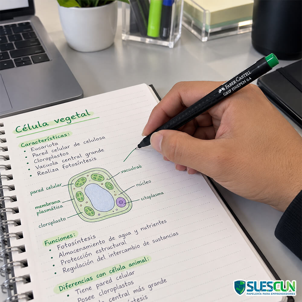 Micropunta Faber Castell Verde