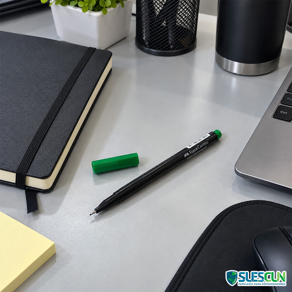 Micropunta Faber Castell Verde - Imagen 3