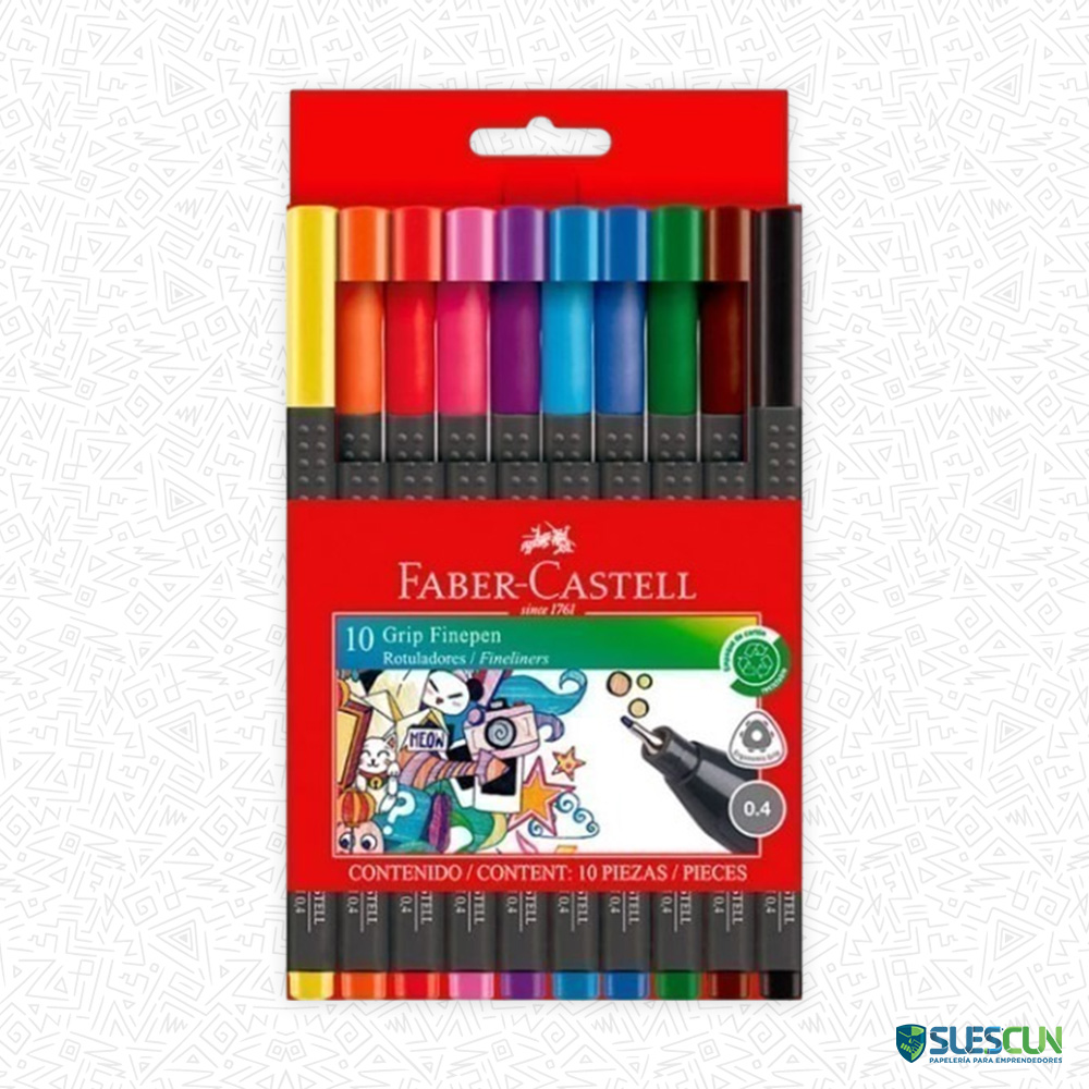 Micropunta Faber Castell Caja x10
