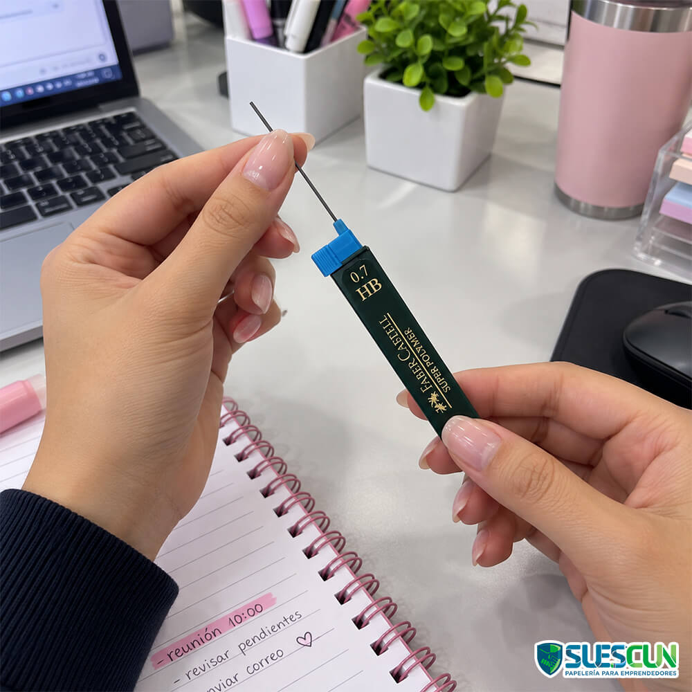 Mina Faber Castell 0.7mm HB - Imagen 2