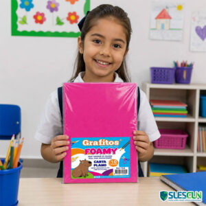 Foamy Carta Liso Fucsia
