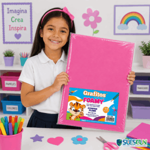 Foamy Cuatro Cartas Fucsia