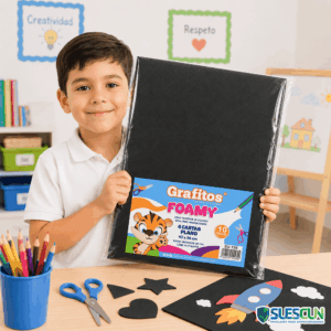 Foamy Cuatro Cartas Negro