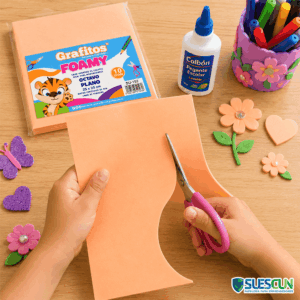 Foamy Grafitos 1/8 Liso Piel