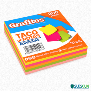Notas Adhesivas Grafitos x200 Hojas