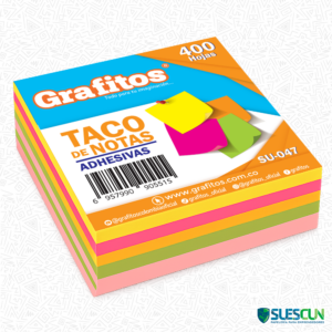 Notas Adhesivas Grafitos x400 Hojas