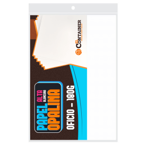Papel Opalina Oficio x25 Hoja Blanca