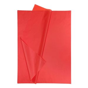 Papel Seda Rojo Paq x20