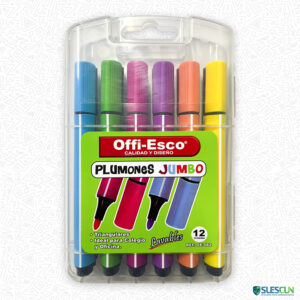 Plumones Jumbo Offi Esco OE-082
