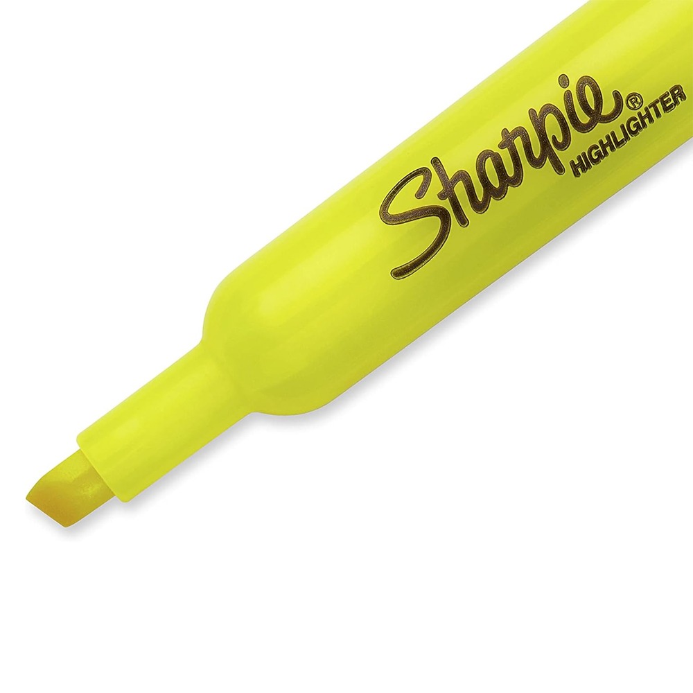 Resaltador Sharpie Amarillo - Imagen 2