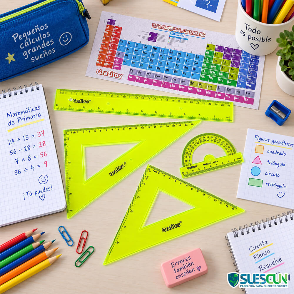 Set Geométrico + Tabla Periódica