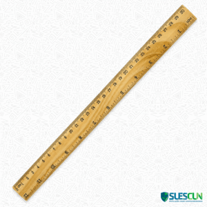 Regla De Madera 30cm Grafitos