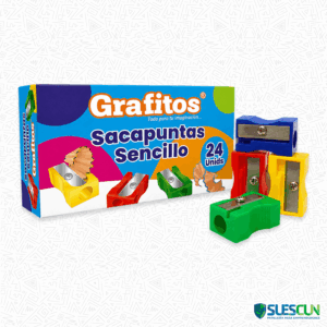 Sacapuntas Económico Grafitos x24 Und