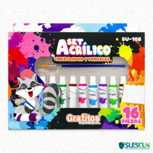 Set de Arte Acrílico Grafitos SU-108