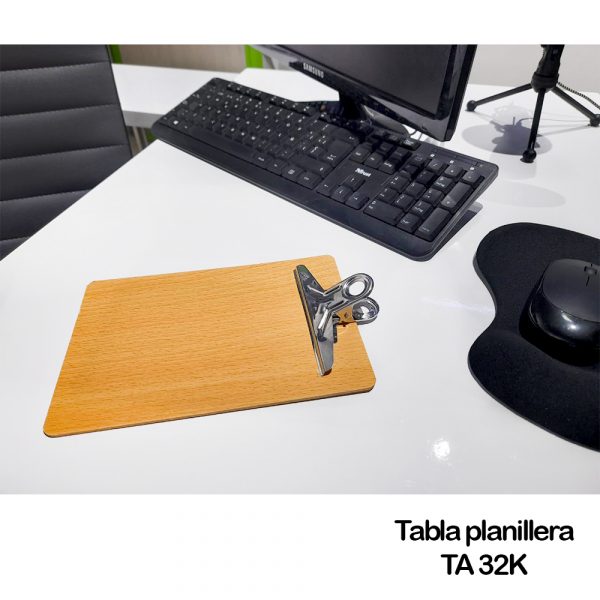 Tabla planillera madera 1/2 carta ta-a5/ fc723-1-ta32k