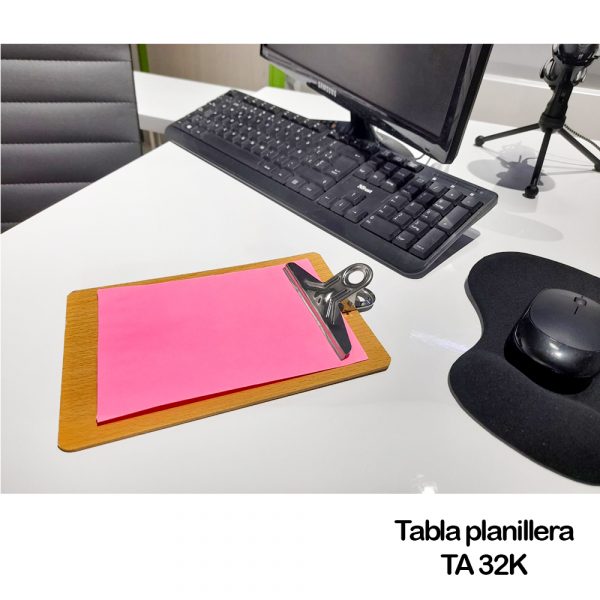 Tabla planillera madera 1/2 carta ta-a5/ fc723-1-ta32k - Imagen 3