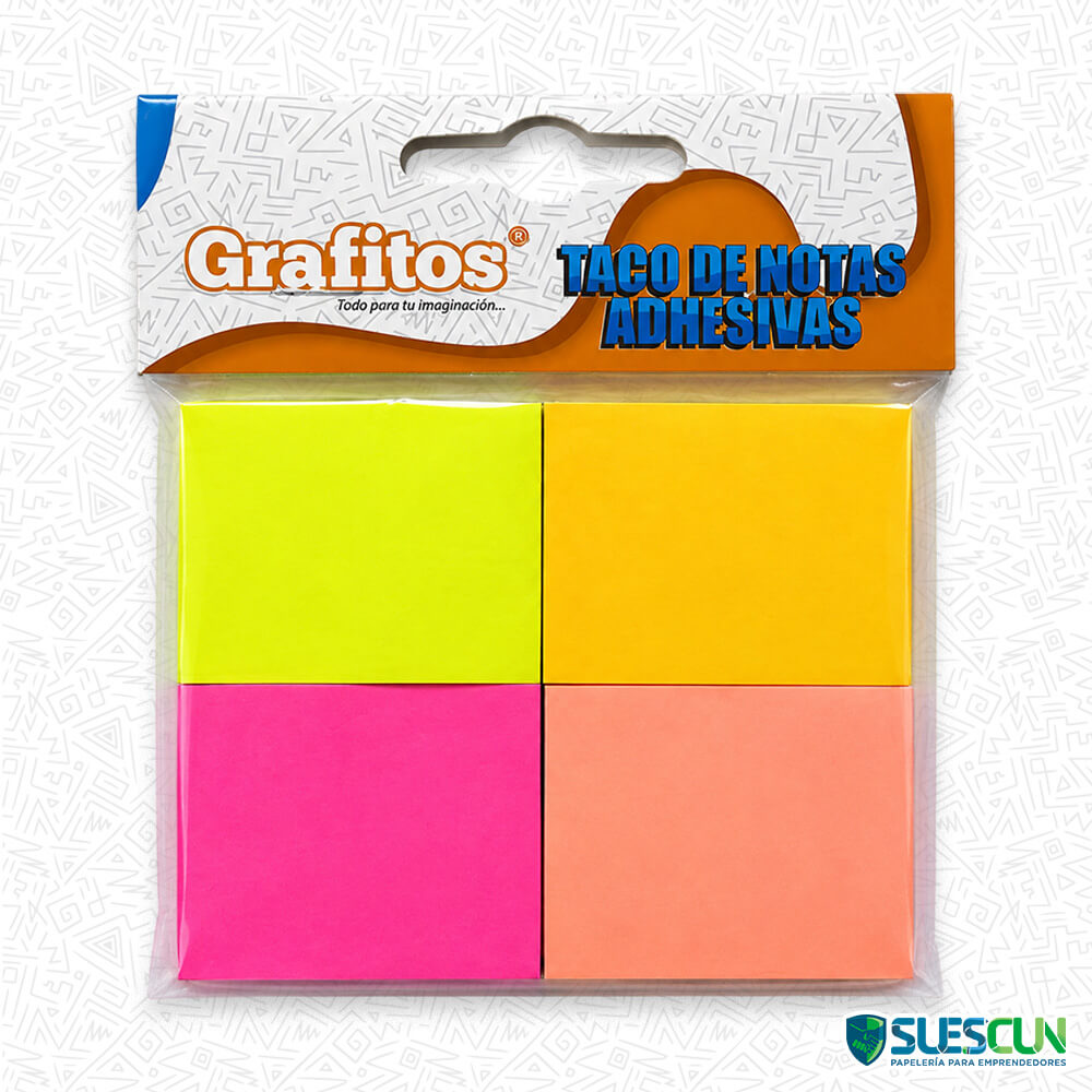 Taco de Notas x4 Grafitos
