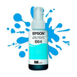 Tinta Epson 664 Cian Original