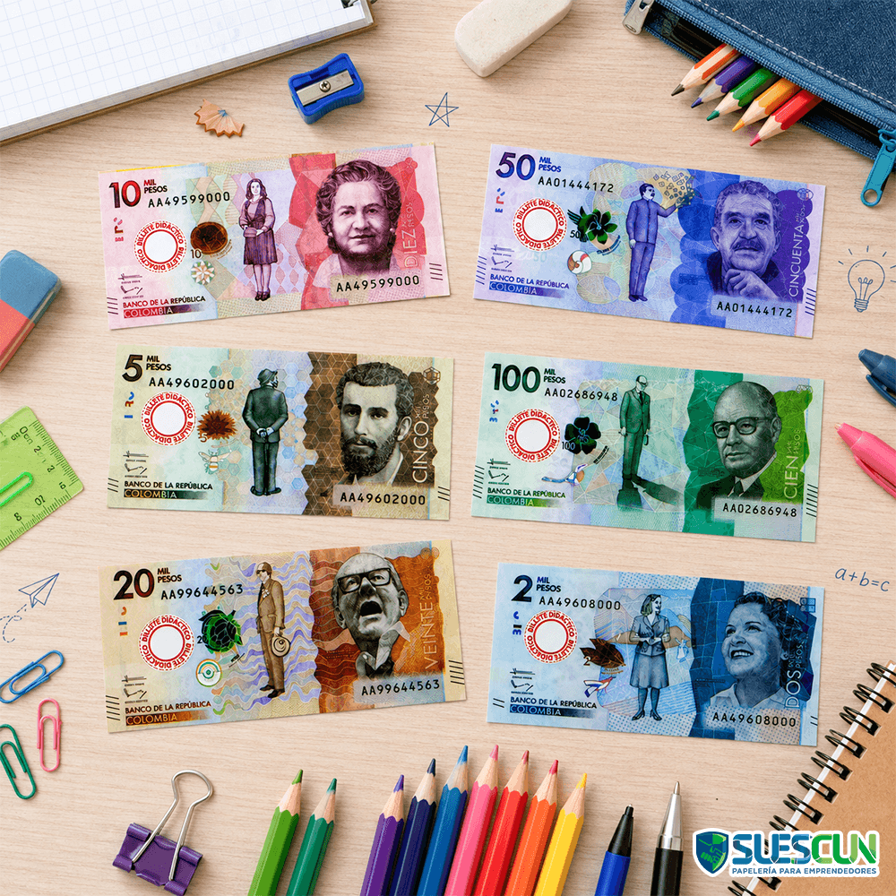Billetes Didácticos Grafitos SU-206 - Imagen 2