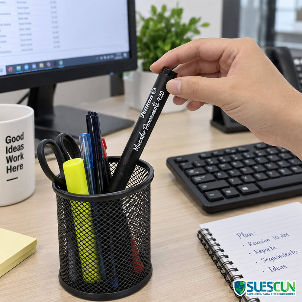 Marcador Permanente Pelikan Negro