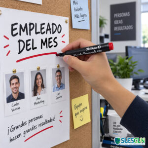Marcador Permanente Pelikan Rojo