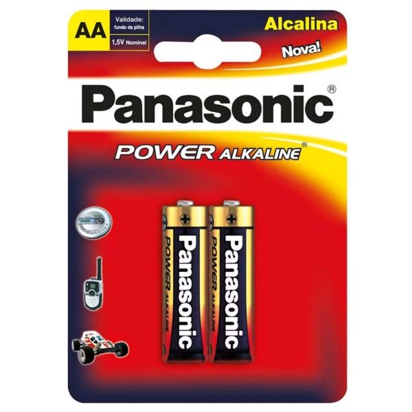 bateria alcalina AA