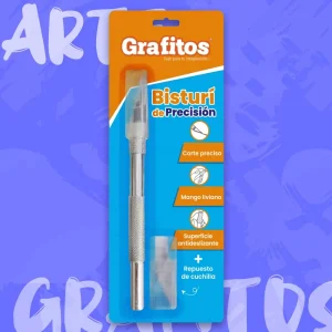 Bisturí De Precisión Metálico Grafitos