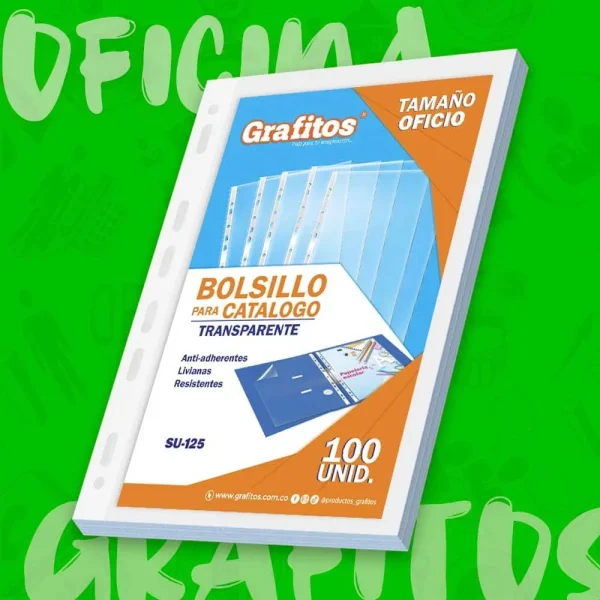 Bolsillo De Catalogo Oficio Grafitos