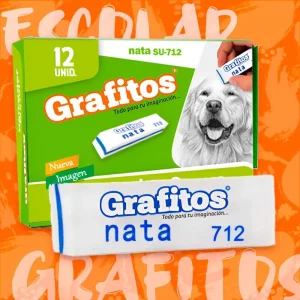 Borrador De Nata Grafitos Caja x12
