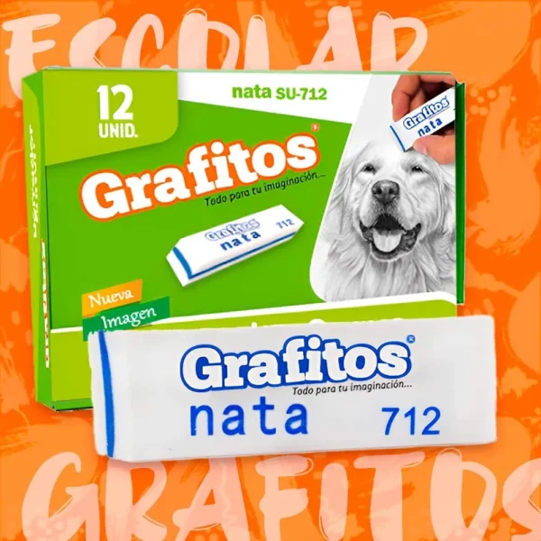 Borrador De Nata Grafitos Caja x12