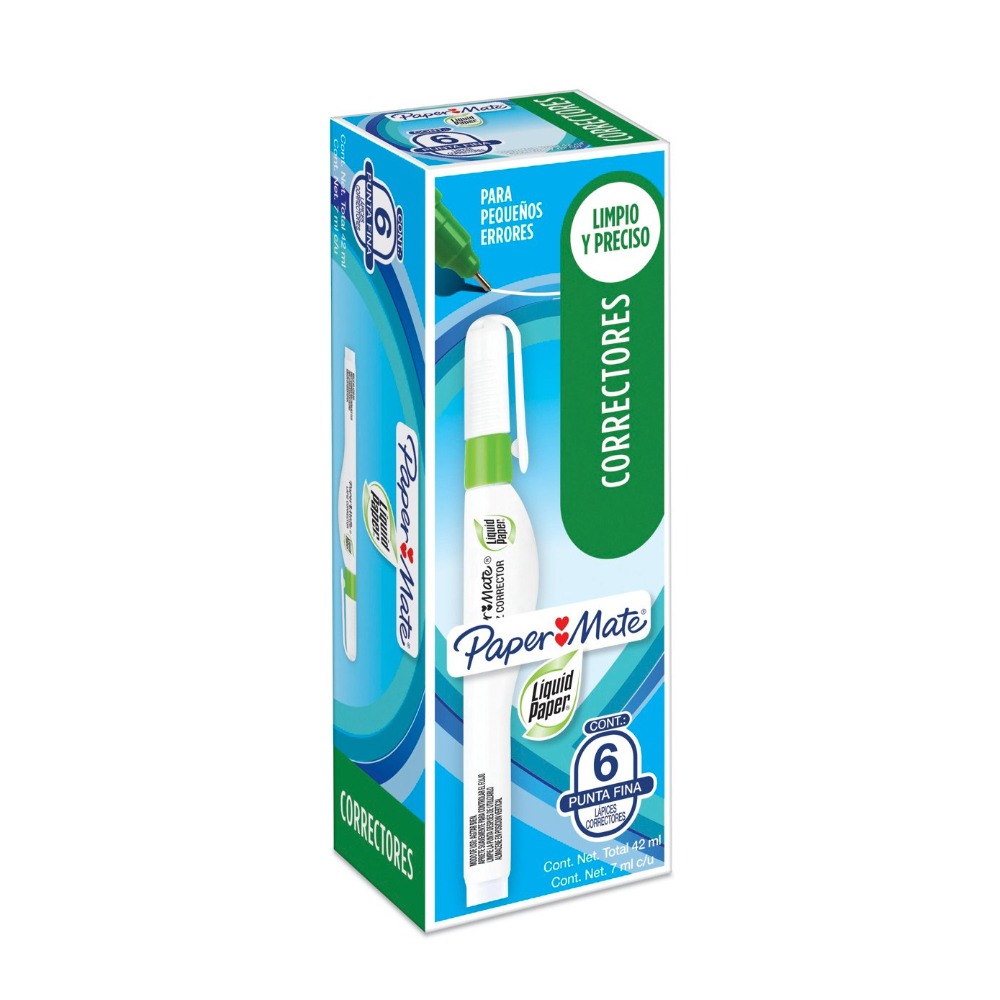 L?piz Corrector Liquid Paper - Imagen 2