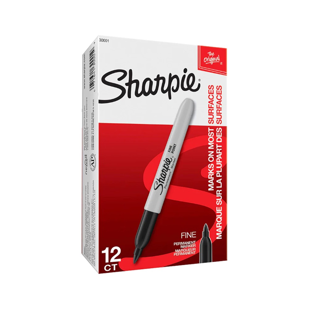 Marcador Sharpie Nine Negro - Imagen 3