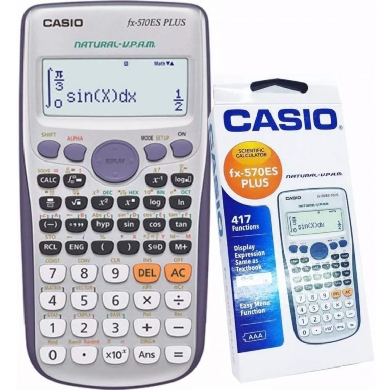 Calculadora Cientifica Casio fx570 la Plus 417 Funciones Configuracion