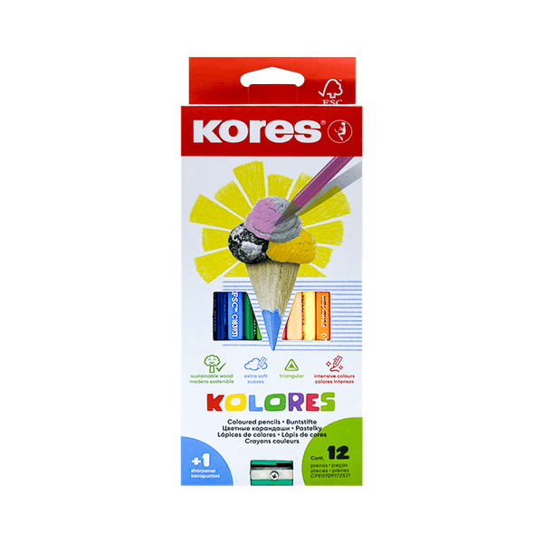 Color Kores x12 Unipunta