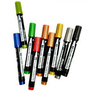 colores marcador metalico