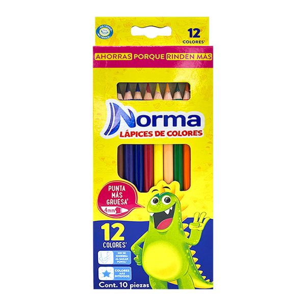 Colores Norma x12 Unidades