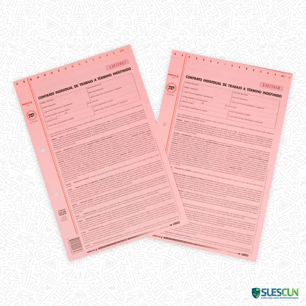 Contrato Individual Término Indefinido 10-01
