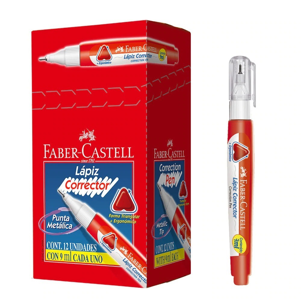 corrector en lapiz faber castell