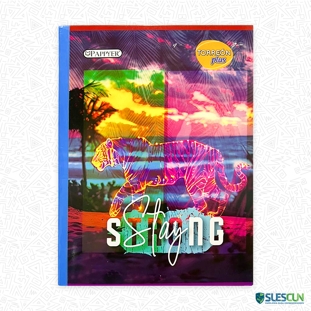 Cuaderno Cosido Torreón Cuadros Niño 50H