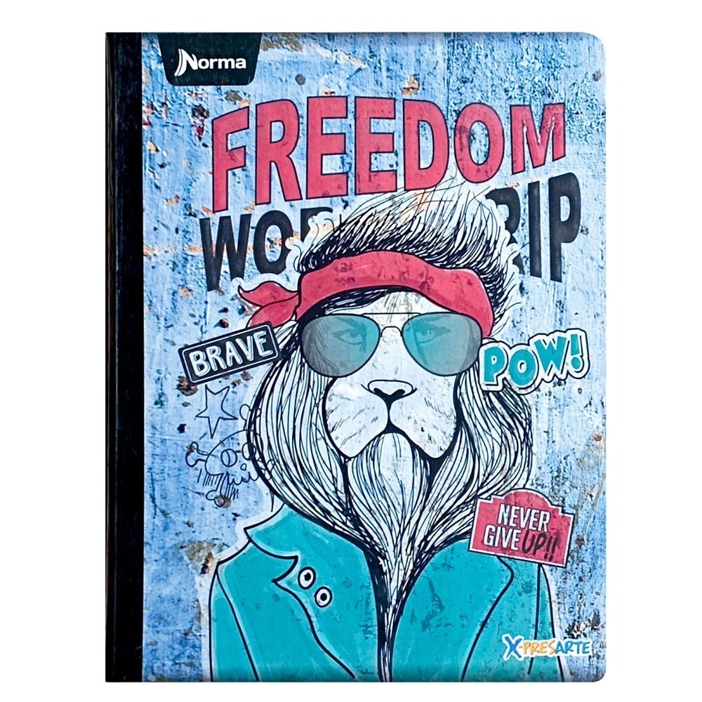 cuaderno norma de 50 hojas xpressarte