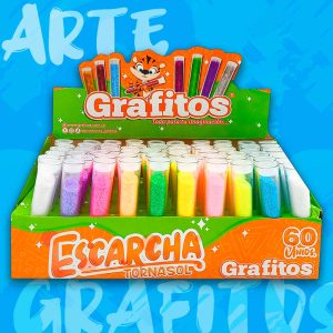 Caja escarcha tornasol x 60
