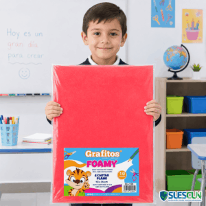 Foamy Cuatro Cartas Rojo