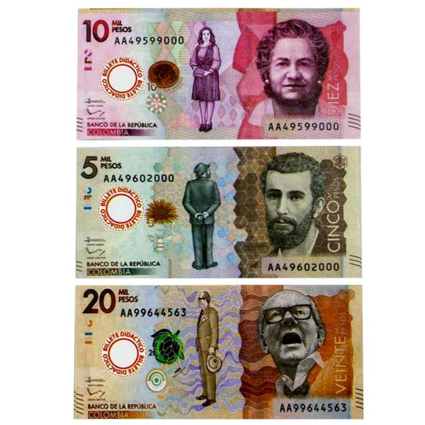 Billete didactico Grafitos - Imagen 3