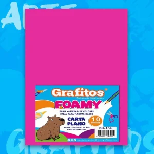 Foamy Carta Liso Fucsia