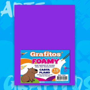Foamy Carta Liso Morado