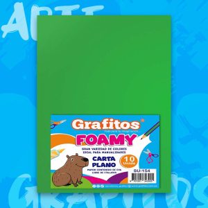 Fommy Cuatro Cartas Liso Verde Pasto