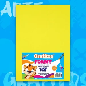 Foamy Cuatro Cartas Amarillo