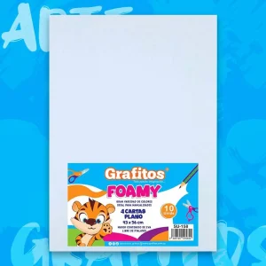 Foamy Cuatro Cartas Blanco
